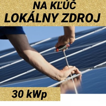 LOKÁLNY ZDROJ On-grid 30 kWp