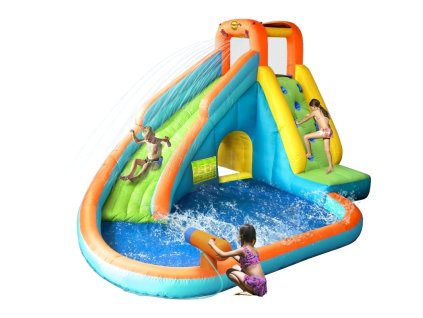 vodni skluzavka s vodnim delem