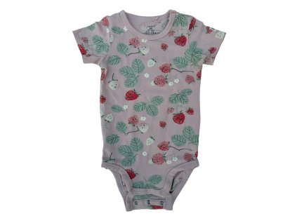 Růžové body s jahodami Lindex