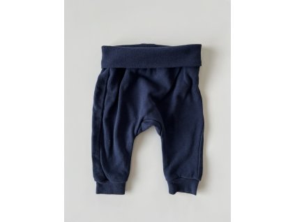 Tmavě modré tepláky H&M