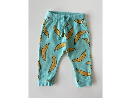 Tyrkysové tepláky s banány Lindex