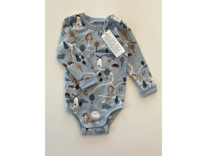 Modré body farma Lindex