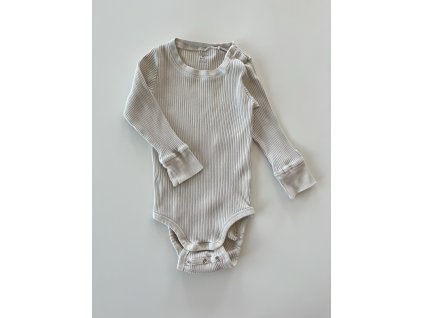 Krémové žebrované body Lindex