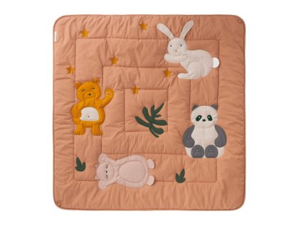 Hrací deka Liewood Glenn activity blanket Classic tuscany rose