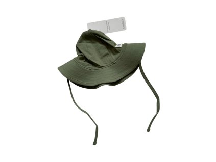 Khaki klobouček se zavazováním Lindex
