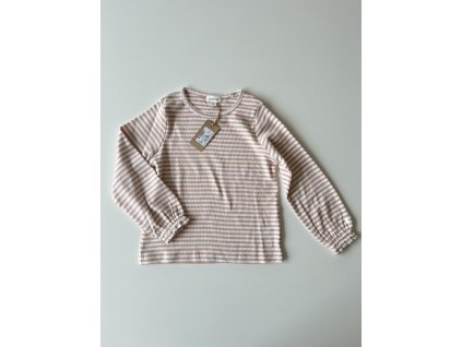 Pruhované růžovo-bílé tričko Newbie