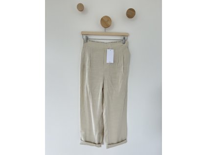 Béžové volné 7/8 kalhoty Name It
