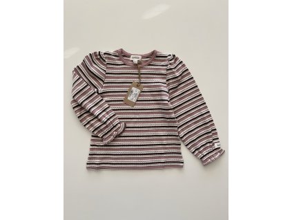 Růžové strukturované tričko Newbie