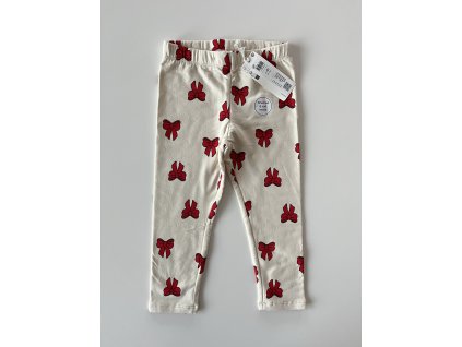 Béžové legíny s mašličkami Lindex