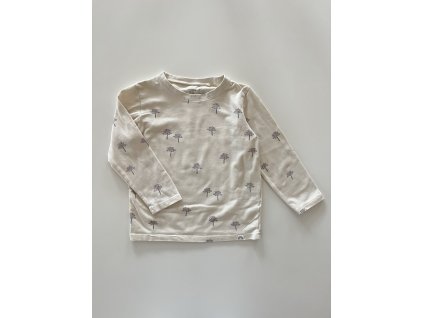 Béžové tričko se stromky Lindex