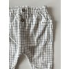 Bílé kárované lehké kalhoty Newbie
