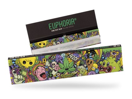 Euphoria papirky a filtry Whimsical Rolling Papers Kingsize Slim