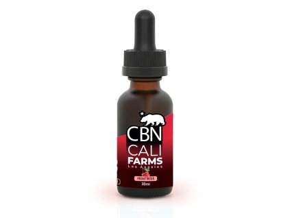CBD + CBN olej 25% 2000 mg + 500 mg příchuť třešeň 30 ml na spánek