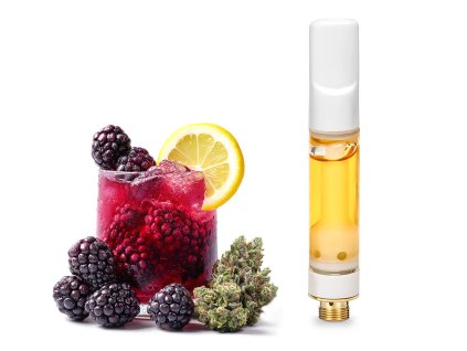 CBD nahradni napln cartridge vape blackberry lemonade