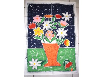 Utěrka květina - 3 ks