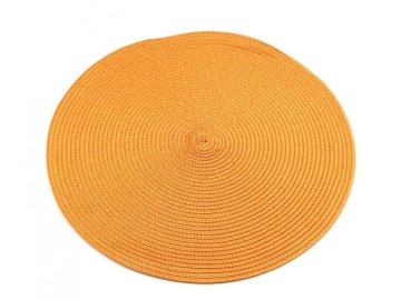 Prostírání kulaté Ø35cm Oranžová