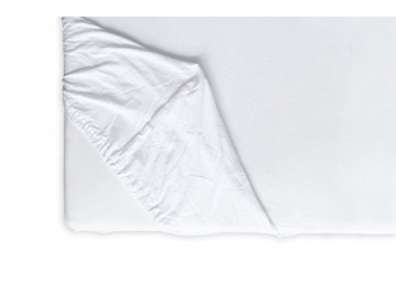 prostěradlo Jersey Lycra Premium bílé 1