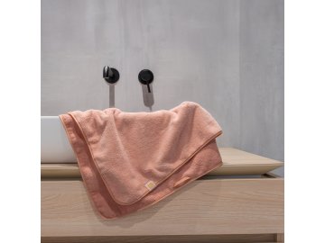 bambusový ručník starorůžový 1
