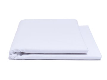 Prostěradlo hladké bílé 270/290 cm