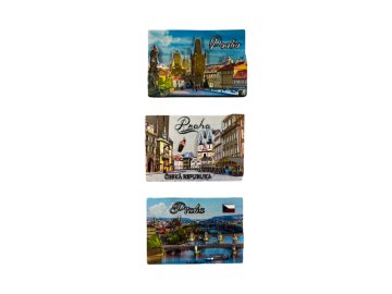 magnet praha 3d menší