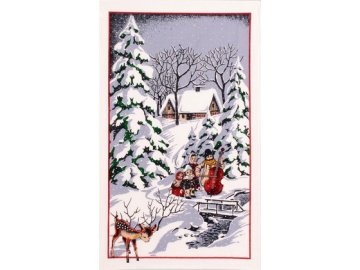 Vánoční utěrka Zimní koleda