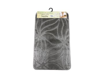 Koupelnová předložka dvoudílná - tmavě šedá