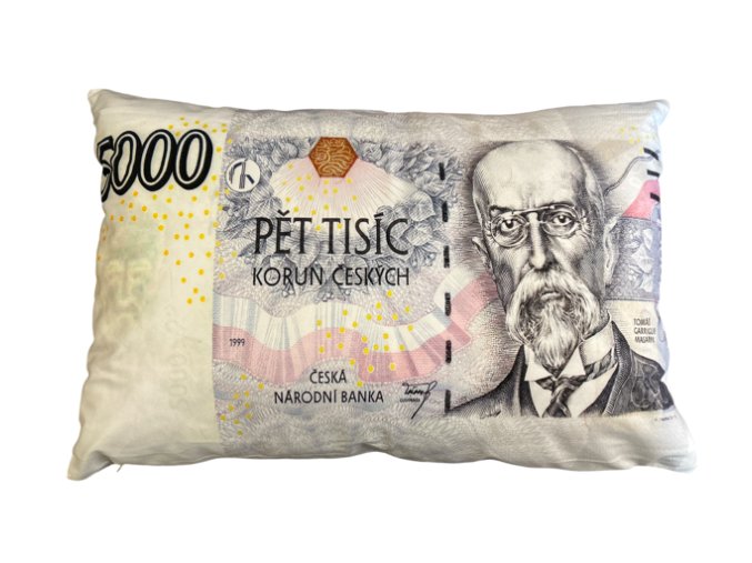 polštář bankovka