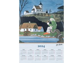 Kalendář JOSEF LADA - 2024