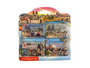 magnet praha sada 4ks