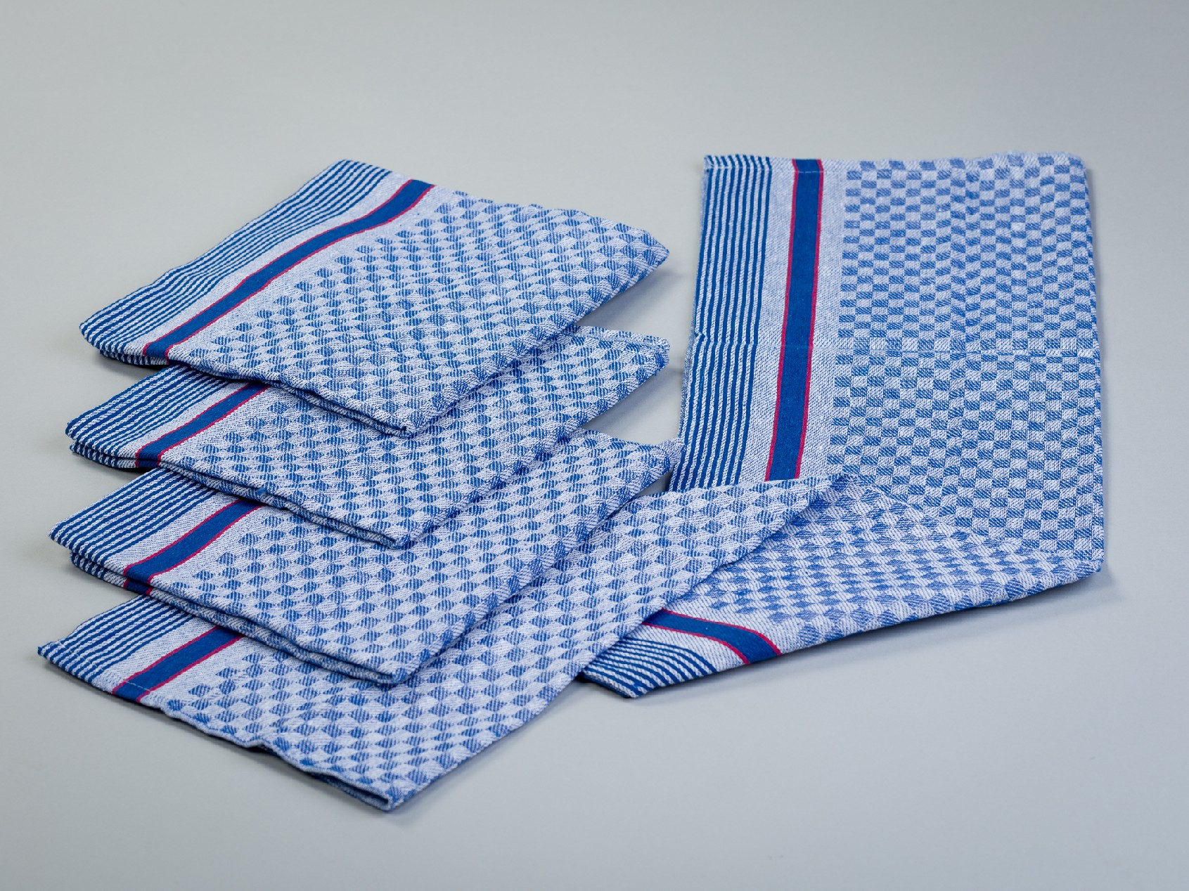 SKANTEX Pracovní ručník - modrá kostka barva: modrá kostka