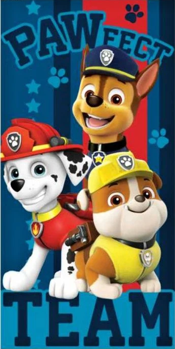 SETINO Osuška dětska - Paw Patrol - team velikost:: 70/140 poslední 1 kus