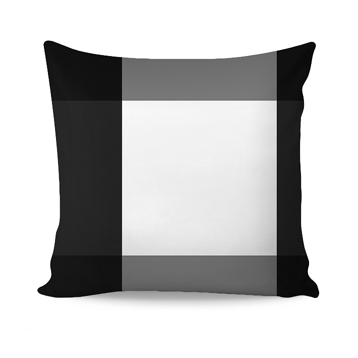 Matějovský Povlečení flanel CUBE BLACK velikost: 40x40cm - poslední 1ks