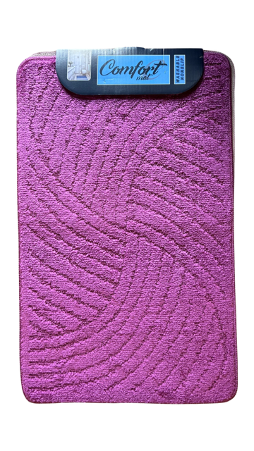 Ervi-plas s.r.o. Koupelnová předložka dvoudílná - fuchsiová barva: fuchsie