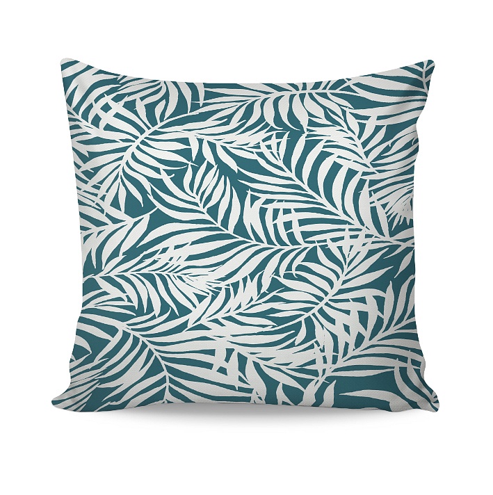 Matějovský Dekorační povlak 50x50 cm motiv: tropic blue poslední 1 kus