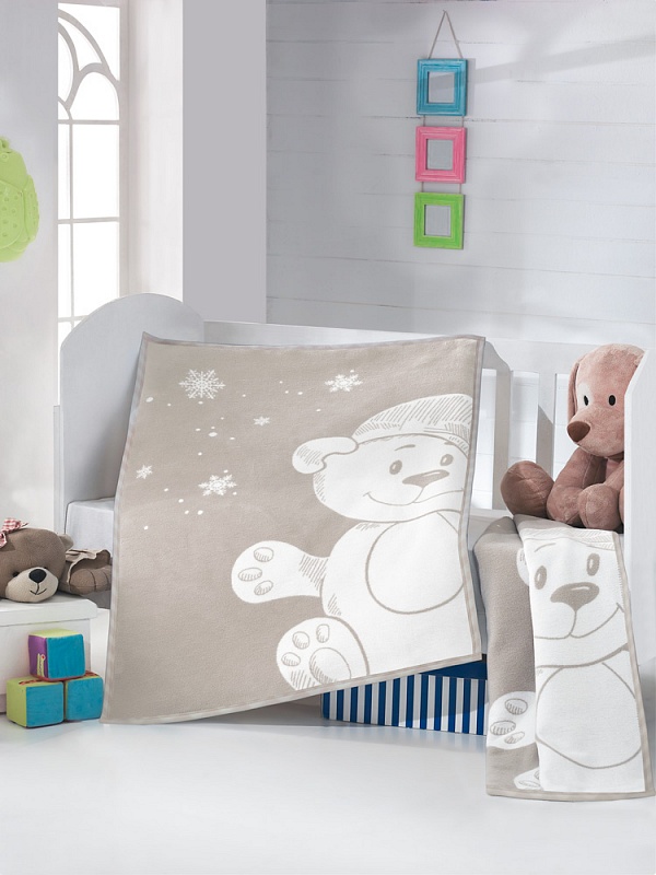 Matějovský Dětska deka TEDDY beige velikost:: 90/130 cm