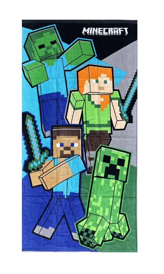 SETINO Osuška dětská MINECRAFT velikost:: 70/140 cm