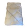 PROŠÍVANÝ SET - 140x200cm + 70x90cm - bílý