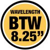 BTW - Wavelength - 8.25"