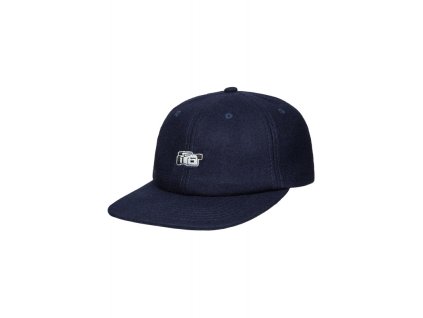antix vita 6 panel wool cap navy