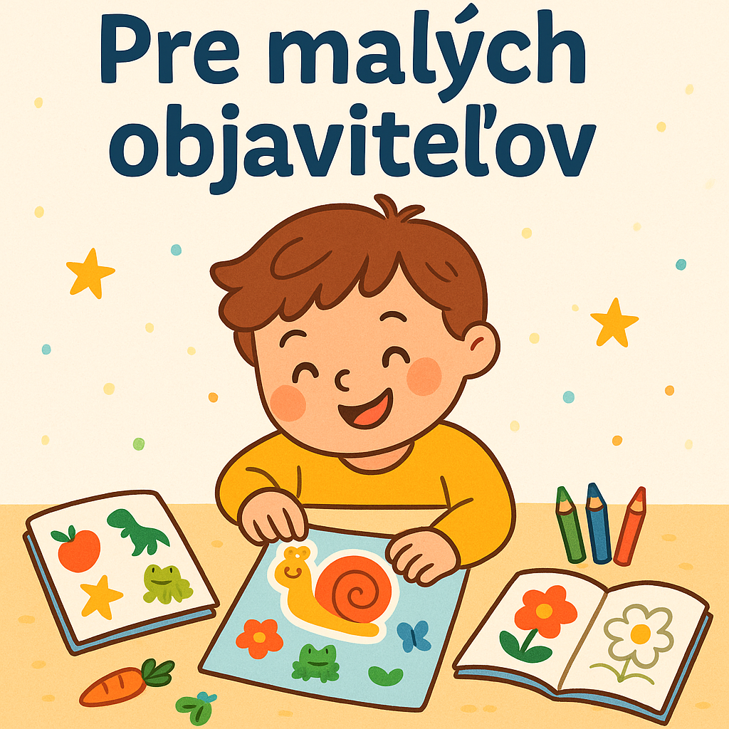 Pre malých objaviteľov: Zábavné a tvorivé aktivity pre deti