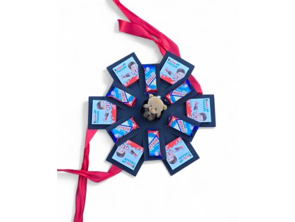 Darčeková Škatuľka kinder horálky medvedík  + drobnosť pre radosť