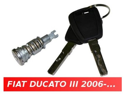 Vložka zámku dveří FIAT DUCATO III levá pravá zadní 2006-...