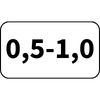 0,5-1,0