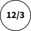 12mm před smrštěním / 3mm po úplném smrštění