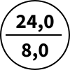 24mm před smrštěním / 8mm po úplném smrštění