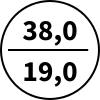 38,0mm před smrštěním / 19,0mm po úplném smrštění