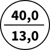 40mm před smrštěním / 13mm po úplném smrštění