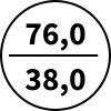 76,0mm před smrštěním / 38,0mm po úplném smrštění