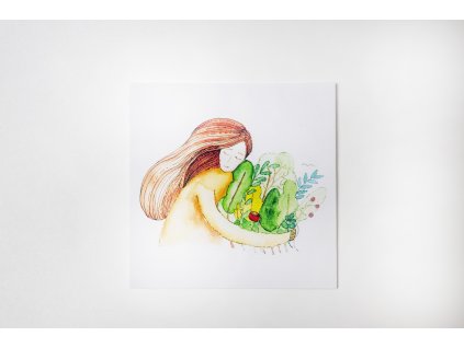 Samolepka Miluju přírodu