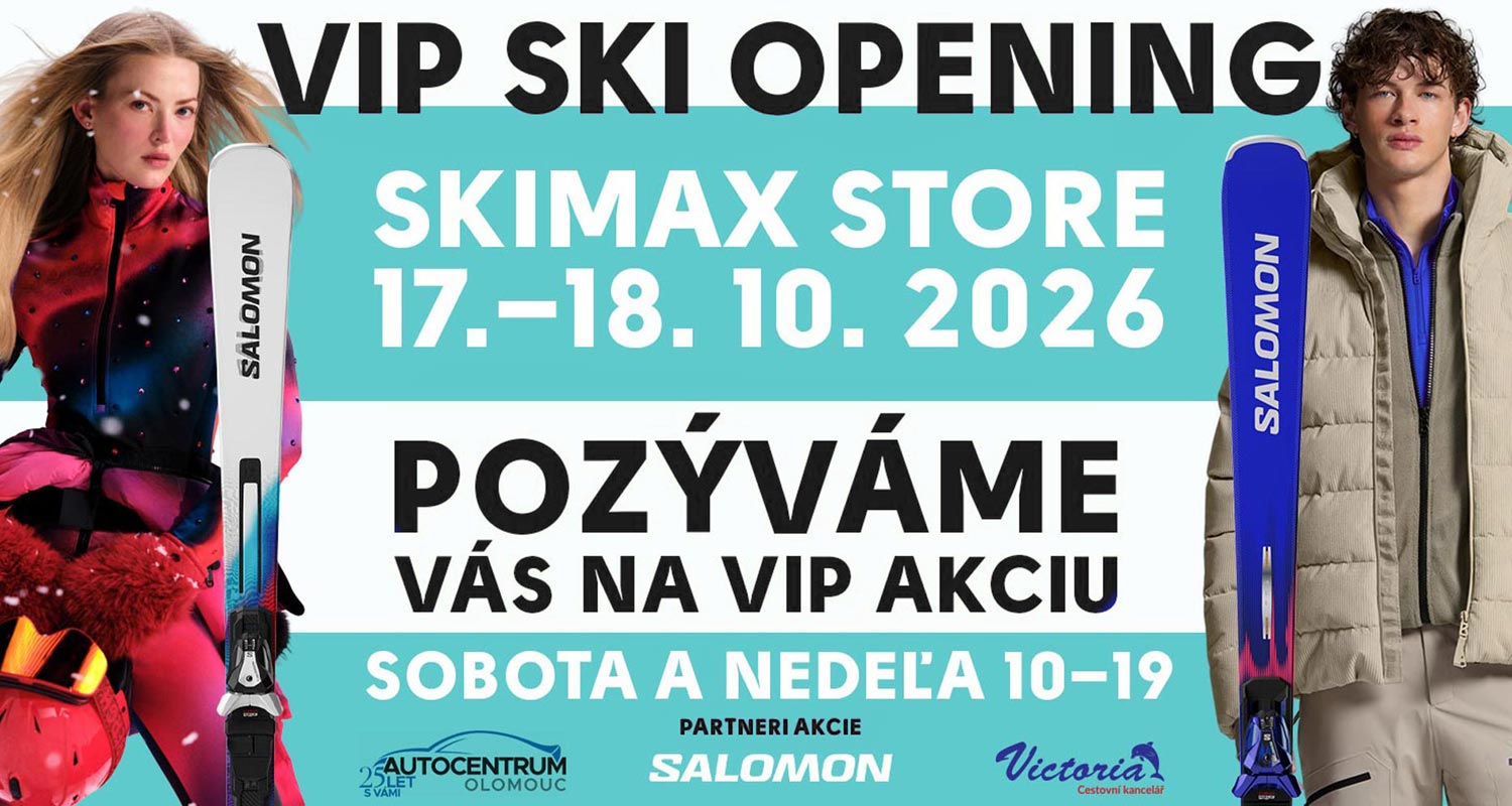 SKIMAX VIP SKI OPENING 17. - 18. 10. 2026